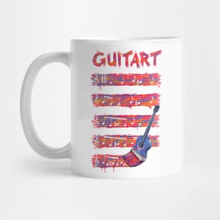 GuitArt Guitar Art Mug